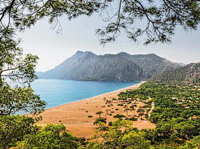 Cirali, Strand von Cirali