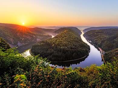 Dreiländereck Saarland, Saarschleife