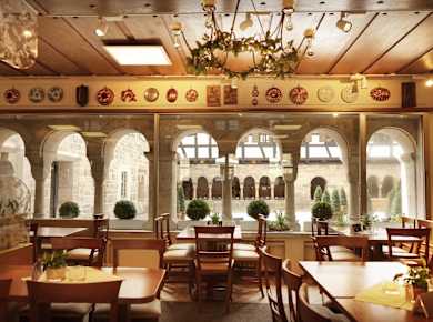 Feuchtwangen, Café am Kreuzgang