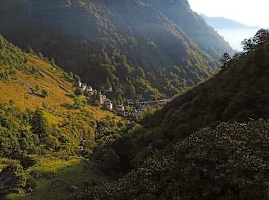Forno, Wanderung durch das Valstrona