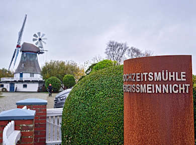 Friedrichskoog, Hochzeitsmühle Vergissmeinnicht