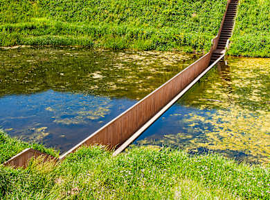 Halsteren, Mosesbrücke