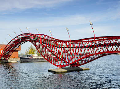 Amsterdam, Python-Brücke