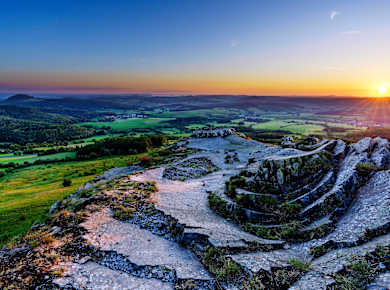 Gersfeld-Wasserkuppe, Hochrhöner Fernwanderweg