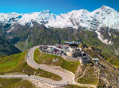Die Edelweißspitze auf der Großglockner Hochalpenstraße