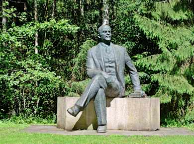 Litauen, Skulpturenpark Grūtas, Lenin Statue