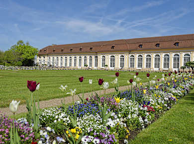 Ansbach, Residenz und Hofgarten der Markgrafen von Ansbach