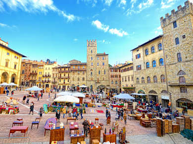 Arezzo, Antiquitätenmarkt