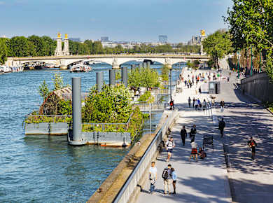Paris, Berges de la Seine