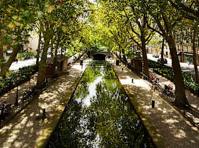 Paris, Bootstour auf dem Kanal Saint Martin