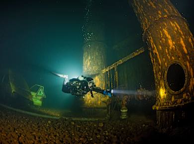 Duisburg, Tauchrevier Gasometer