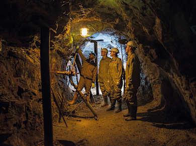 Freiberg, Silberbergwerk Reiche Zeche