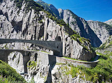 Göschenen, Teufelsbrücke