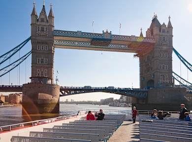 London, Boat Cruise nach Greenwich
