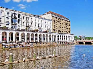 Hamburg, Alsterarkaden