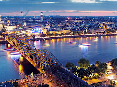 Köln, Hohenzollernbrücke