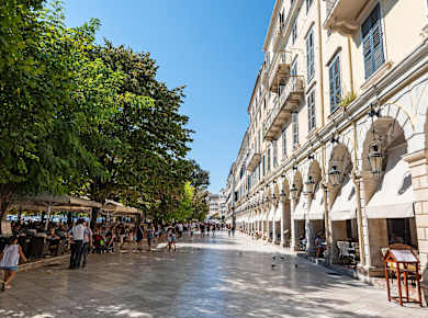 Kerkira/Korfu-Stadt (Insel Korfu), Esplanade