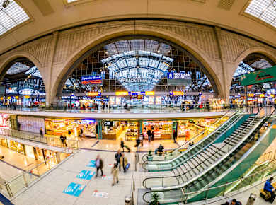 Leipzig, Hauptbahnhof