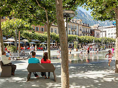 Martigny, Place Centrale