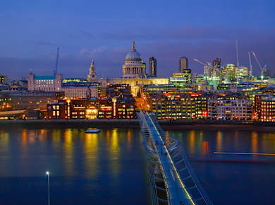 London, Millennium Bridge