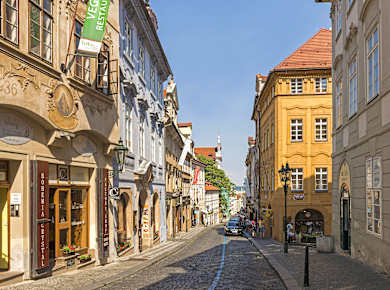 Prag, Nerudagasse