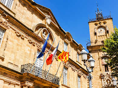 Aix-en-Provence, Place de l'Hôtel-de-Ville