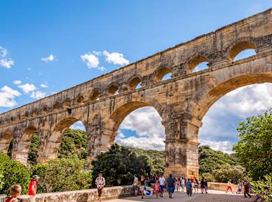 Vers Pont du Gard, Pont du Gard