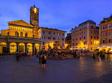 Piazza Santa Maria in Trastevere