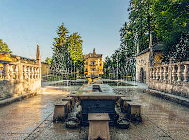 Salzburg, Hellbrunn - Schloss und Park