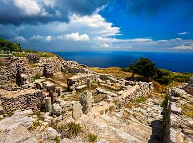 Episkopi Gonias (Insel Santorin), Alt-Thera