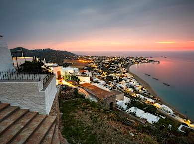 Skyros-Stadt (Insel Skyros)