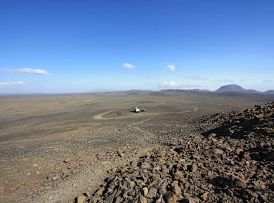 Hvolsvöllur, Sprengisandur