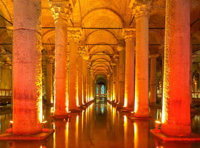 Istanbul, Yerebatan-Zisterne