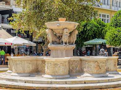 Iraklio, Morosini-Brunnen