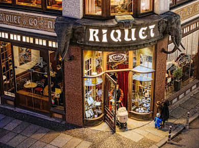 Leipzig, Kaffeehaus Riquet