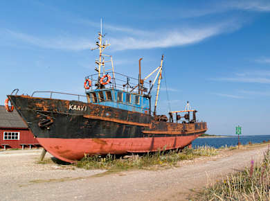 Insel Hiiumaa, Hafen von Kalana