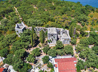 Kassiopi (Insel Korfu), Kastell von Kassiopi