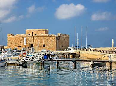 Kato Pafos, Alter Hafen