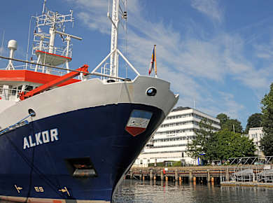 Kiel, Forschungsschiffe