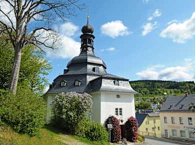 Klingenthal, Rundkirche Zum Friedefürsten