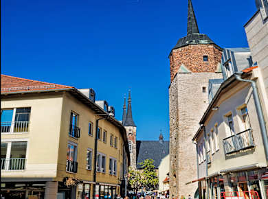 Köthen, Hallescher Turm