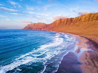 Lanzarote, Famara Strand