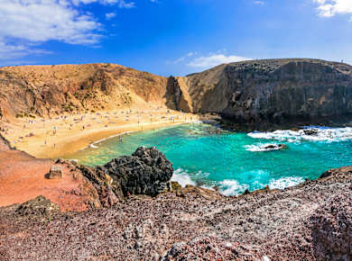 Lanzarote, Papagayo Strand