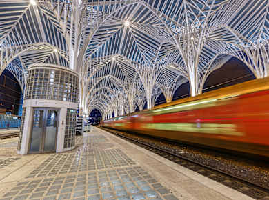 Lissabon, Bahnhof Lissabon Oriente