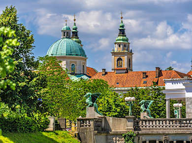 Ljubljana, Drachenbrücke