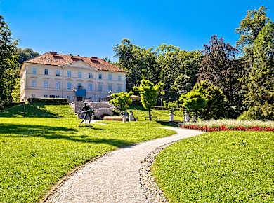 Park Tivoli und Schloss Tivoli Ljubljana