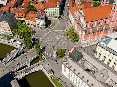 Ljubljana, Presernplatz