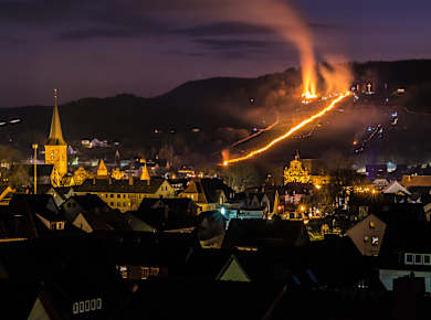 Lügde, Osterräderlauf