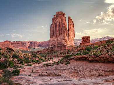 Moab, UT, Park Avenue Trail