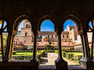 Monreale, Chiostro dei Benedettini